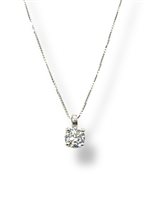 Collana Gioielleria Sorrentino Donna Lab Grown Diamonds in Oro bianco Diamante Lab Grown 0.50 Ct 1LBCL4 - 1LBCL4